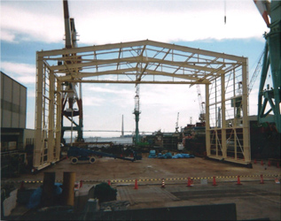 移動建屋設計・製作・設置