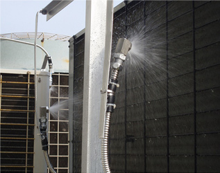 エコ工事・室外機噴霧冷却